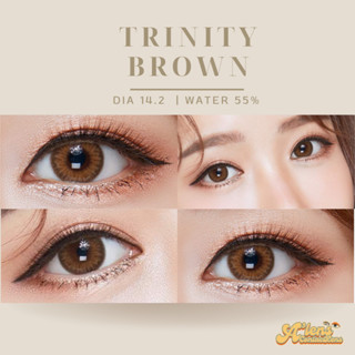 คอนแทคเลนส์ Trinity brown