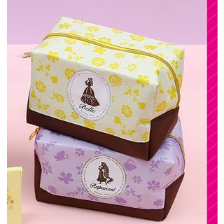 Disney Princess Rapunzel กระเป๋าใส่เครื่องเขียน / กระเป๋าใส่เครื่องสำอาง มีซิป เจ้าหญิงราพันเซล Size : 14.5 x 8 cm