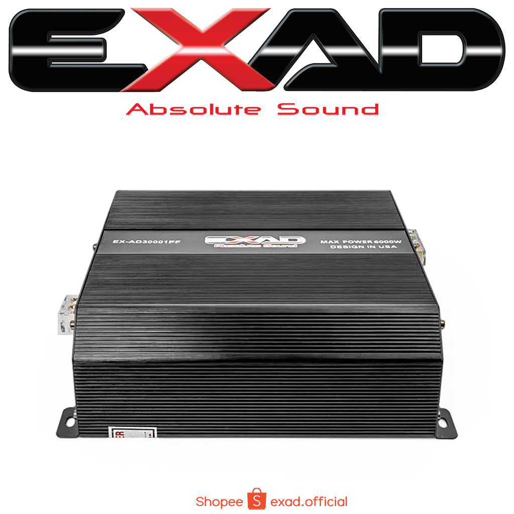 Power amplifier EXAD EX-3000.1PF เพาเวอร์แอมป์ (จัดส่งฟรี)