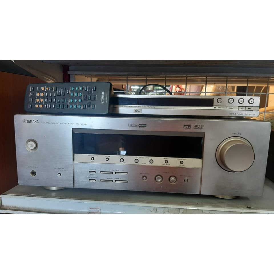 AVR YAMAHA MX-V350 มือสองสภาพดีใช้งานได้ปกติ เสียงดี