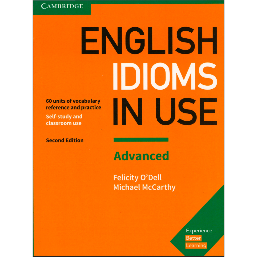 E-Book | หนังสือเรียนภาษาอังกฤษ Cambridge - English Idioms in Use- Advanced Second Edition (English Version) ไม่มี CD