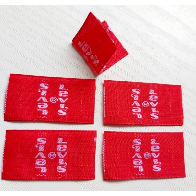 ป้ายผ้าแทกLevi's แพค5ชิ้น