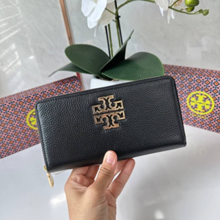 TORY BURCH BRITTEN ZIP CONTINENTAL WALLET