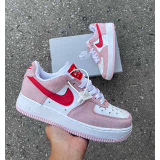 Nike air force 1 รองเท้าผ้าใบผูกเชือกพร้อมกล่อง