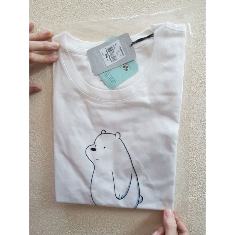 เสื้อยืด WE BEAR BEAR สีขาว Size S