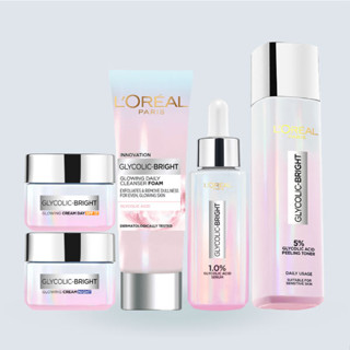 LOreal Glycolic Acid-Bright SET 5 pcs.