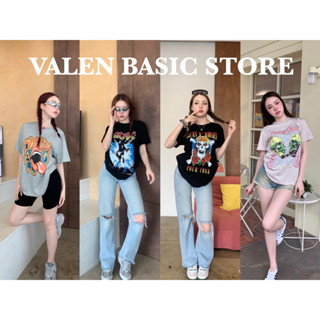 🍦VALEN BASIC STORE🍦เสื้อยืดงานวาเลน สกีนลายสวยๆ รุ่นนี้งานดีมากกกก เต็มสิบเลยค่า