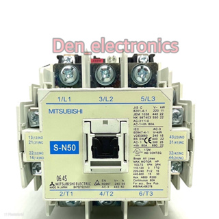 S-N50 แมกเนติก คอนแทกเตอร์(MAGNETIC CONTACTOR) 220VAC  ของใหม่ สินค้าพร้อมส่ง