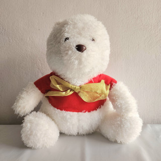 ตุ๊กตา หมีพูห์ (Winnie the Pooh Doll) สีขาว ตุ๊กตาหมีพูห์ ลิขสิทธิ์ Disney ของแท้