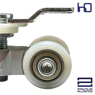 ล้อประตูบานเลื่อน(แขวน) อลูมิเนียม , ล้อแขวนใหญ่1.3/4นิ้ว HYDA , HD911 (Bearing roller for Hanging door)