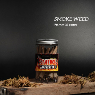 กระดาษโรลพันสำเร็จ (Smoke Weed)  KingSize 78 mm  พร้อมจัดส่ง !! 15 cones