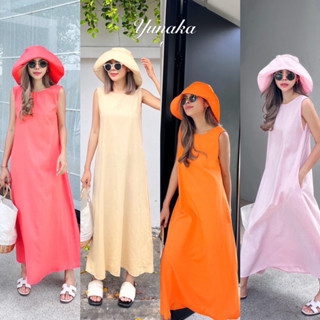 ! Linin rose dress เดรสเว้าหลังทรงโคเรีย เรียบหรูดูดีสุดๆ