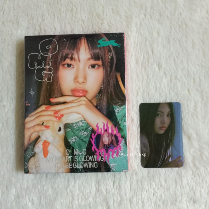 [ พร้อมส่ง]อัลบั้ม'OMG' message.ver + การ์ดYes24 (ฮเยอิน)