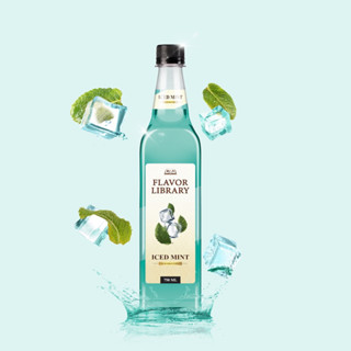 ไซรัปFlavor Library Ice Mint 750 Ml.