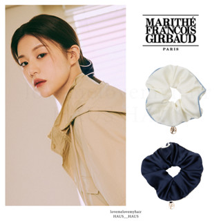 พร้อมส่ง MARITHE FRANCOIS GIRBAUD COLOR BLOCK SATIN SCRUNCHIE