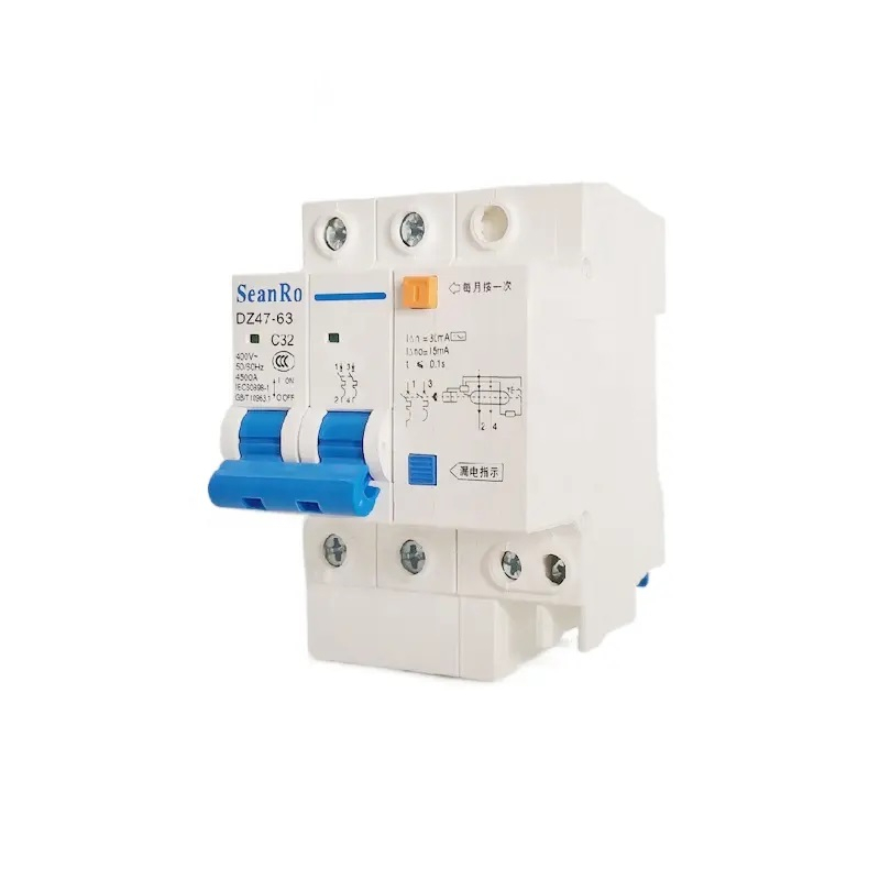 RCBO 2 / 4 Pole (Residual Current Circuit Breaker with Over Current Protection) เบรกเกอร์กันดูด