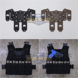 เพลทรังผึ้ง Black Hawk Molle Plate (เพลทร้อยเสื้อเกราะ) (Molle Plate)