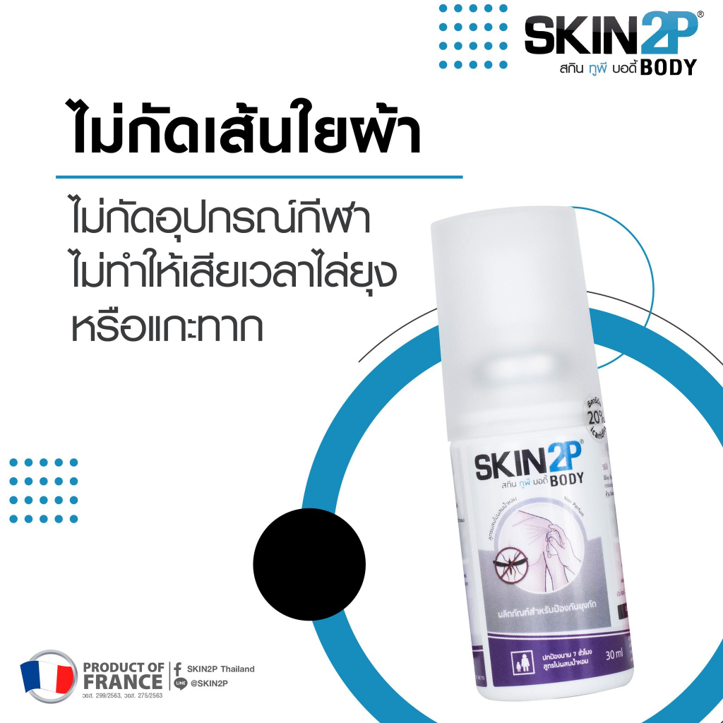 สเปรย์ โลชั่น กันยุง กันทาก กันคุ่น สำหรับแคมป์ปิ้ง ปกป้อง 7 ชั่วโมง สูตรอิคาริดิน (ไม่มี DEET)