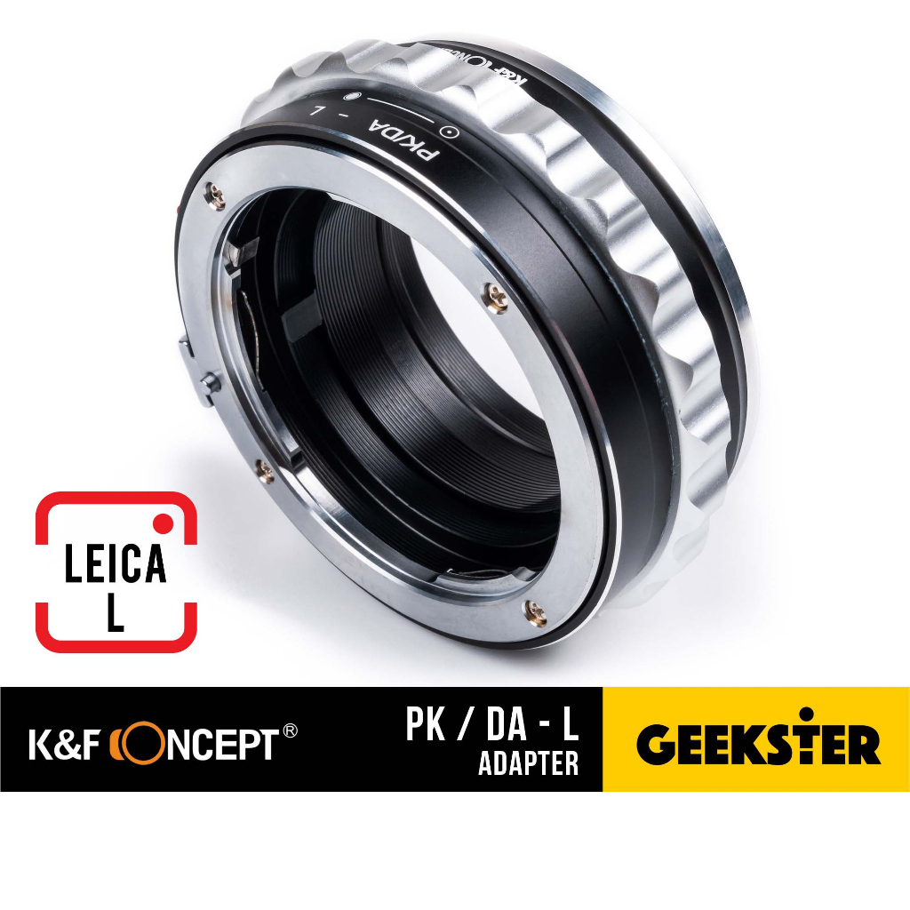 เมาท์แปลง K&amp;F PK/DA -  Leica L / SL ( Pentax K / DA - Leica SL / CL / Lumix S / S1 Lens Adapter / PK-L / PK-SL / KF )