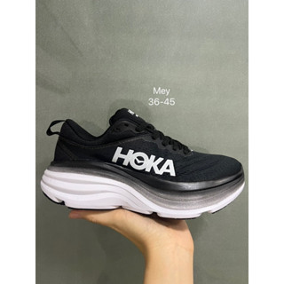 🏃🏼รองเท้าวิ่ง Hoka Clifton8 Men’s🏃🏼รองเท้ากีฬา หมุมนิ่ม เบา ใส่สบาย #1