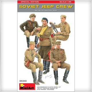 1/35 Soviet Jeep Crew [MI 35313]