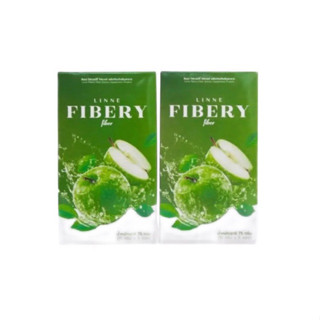 (ราคา1กล่อง)ลินเน่ ไฟเบอร์ลินเน่ ไฟเบอรี่ ไฟเบอร์ แอปเปิ้ลเขียว Linne Fibery Fiber