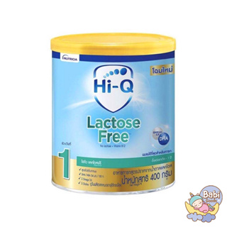 Hi-Q  Lactose  free  นมผง  400g.