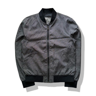 GIORDANO Grey Bomber Jacket รอบอก 42”