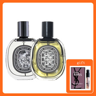 น้ำหอมแบรนด์เนมแท้Diptyque Orphéon EDP 75ml &amp;   Fleur de Peau EDP 75ml น้ำหอม unisex