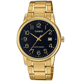 [ประกันร้าน] Casio นาฬิกาข้อมือผู้หญิง รุ่น LTP-V002G-1BUDF-S Standard Gold