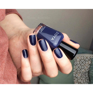 พร้อมส่ง Zoya Sailor  สี Dark Navy น้ำเงินเข้ม อันเดอร์โทนม่วงเข้มนิดๆ แบรนด์คุณภาพ ปราศจากสารเคมีอันตรายออแกนิค  แท้ 💯%