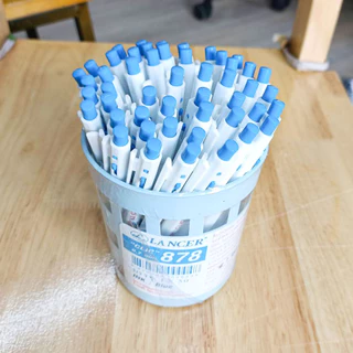 ปากกา Lancer ขนาด 0.5 0.7 มม. มีสี น้ำเงิน แดง แบบลูกลื่นมีปลอก แบบกด ราคาไม่แพงแต่ใช้ดีมาก ยี่ห้อแลนเซอร์ PEN MK