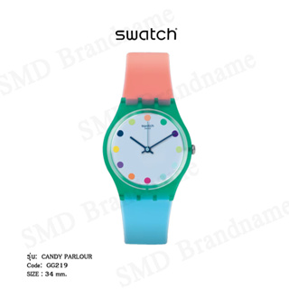 SWATCH นาฬิกาข้อมือ รุ่น CANDY PARLOUR Code: GG219