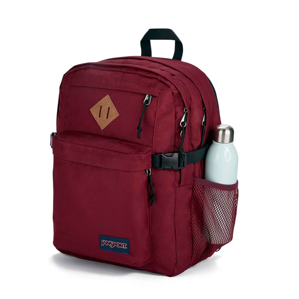 JanSport รุ่น MAIN CAMPUS - กระเป๋าสะพายหลังใส่ Laptop ได้ 15 นิ้ว JS0A4QUL มีช่องใส่ขวดน้ำ จุได้ถึง 32 ลิตร
