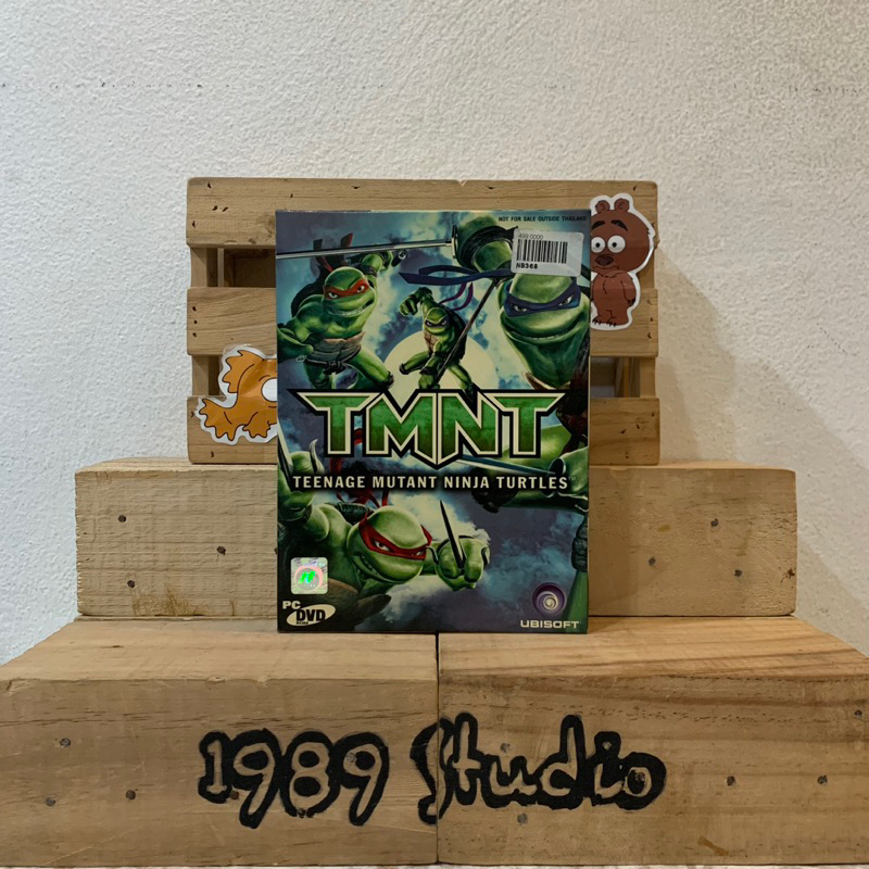 เต่านินจา TMNT : ลิขสิทธิ์แท้ ภาษาไทย แผ่นเกมพีซี Pc มือ1 ซีลเดิม