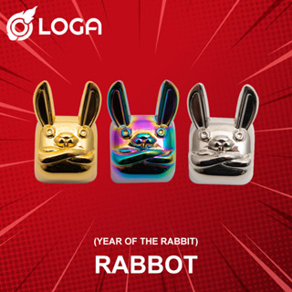 คีย์แคป LOGA METALLIC KEYCAP SERIES : RABBOT ( Year of the Rabbit )