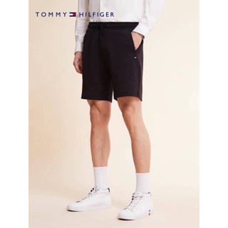 Tommy Hilfiger 9 KNIT SHORTS FLEECE กางเกงขาสั้น ลำลอง เอวยืด ผู้ชาย ทอมมี่ ฮิวฟิเกอร์