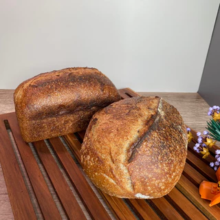 Country sourdough ขนมปังคันทรี่ซาวร์โด