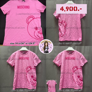 👜: New!! Moschino T-Shirt‼️ก่อนกดสั่งรบกวนทักมาเช็คสต๊อคก่อนนะคะ‼️