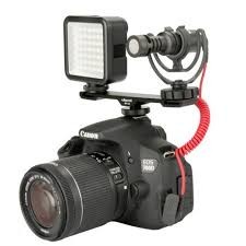 Ulanzi ตัวเพิ่มสลอท สำหรับกล้อง  DSLR สมาร์ทโฟน เพิ่ม Mic ไฟ LED รุ่น PT2