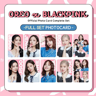 🚚พร้อมส่ง! โฟโต้การ์ด BLACKPINK x OREO แท้ PHOTOCARD JENNIE JISOO LISA Rosé  โอรีโอ โอรีโอ้ จีซู เจนนี่ ลิซ่า โรเซ่