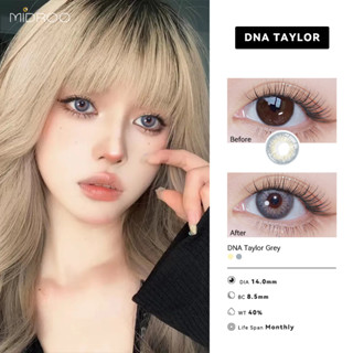 Midroo【COD】🍭คอนแทคเลนส์คอนแทคเลนส์ DNA Taylor 1คู่-14.0mm