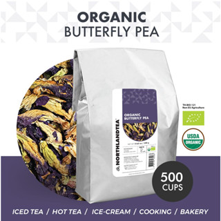 Northlandtea - ชาอัญชัน USDA &amp; EU ออร์แกนิค 500g - Caffeine Free - HOT TEA / ICED TEA / BAKERY / ICE-CREAM / COOKING