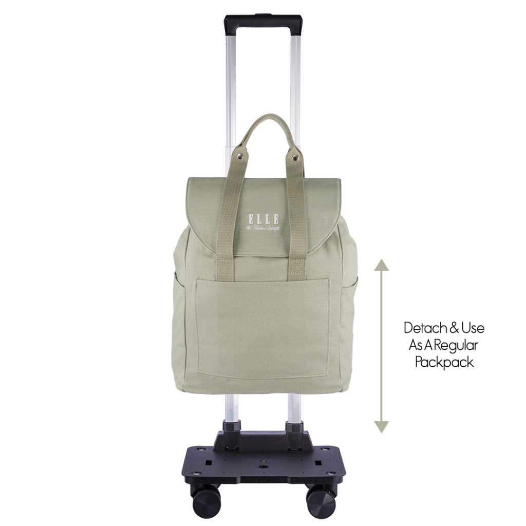 ELLE Aglovale Collection 83959 Multi-Use Backpack trolley - รูปที่ 6