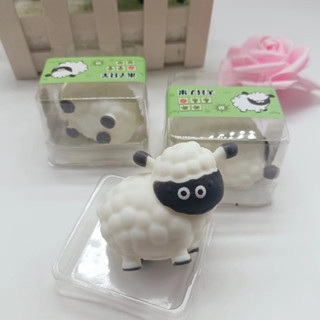 ของเล่นแกะ นุ่มนิ่ม บีบเล่นคลายเครียด🐑