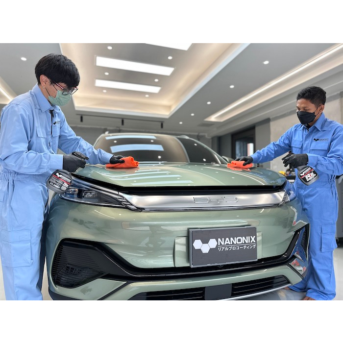 NANONIX R2 สเปรย์เคลือบสีรถยนต์สุตรกราฟีน น้ำยาเคลือบแก้ว นำเข้าจาญี่ปุ่น มีส่วนผสมเคลือบแก้วกราฟีน - รูปที่ 4