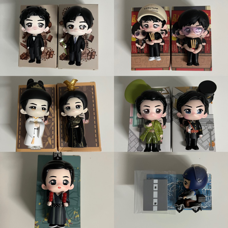 [พร้อมส่ง] ฟิกเกอร์ จวิ้นฮั่น กงจวิ้น จางเจ๋อฮั่น junzhe gongjun zhangzhehan
