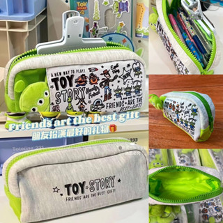 🛍️พร้อมส่งจากไทยทุกวัน🛍️#พร้อมส่ง  กระเป๋าดินสอ กรีนแมน Toy Story กระเป๋าผ้าใส่เครื่องเขียน ดินสอ ปากกา แถมตุ๊กตากรีนแมน