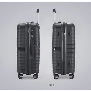 กระเป๋าเดินทาง ขนาด 20นิ้ว 24 นิ้ว PP 100% เหนียว ทน ทนที่สุด TSA LOCK ซิปกันขโมย 4ล้อ ล้อคู่ กระเป๋าล้อลาก กระเป๋าขึ้น