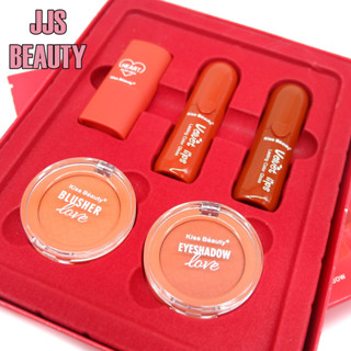 SALE!! ชุดเซตแต่งหน้า Kiss Beauty Touch Your Heart สวย ครบ จบในเซต